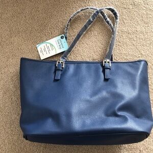Blue Tote Bag